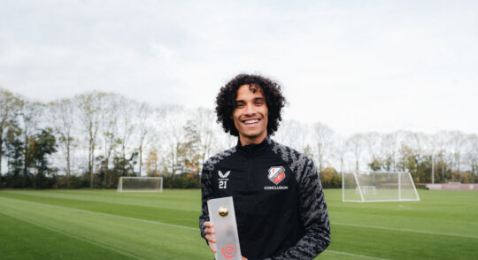 Gjivai Zechiël named Johan Cruyff Talent of the Month