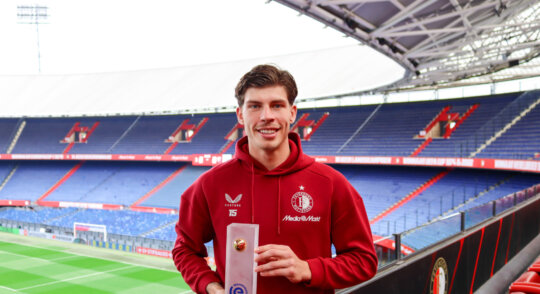 Jordan Bos named Player of the Month for September