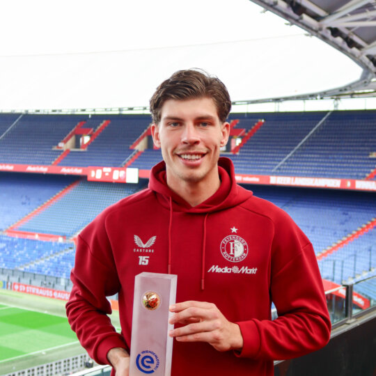 Jordan Bos named Player of the Month for September