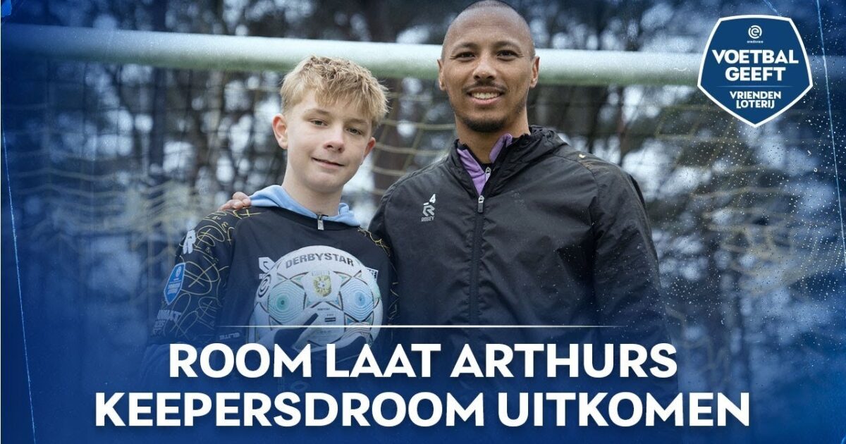 VriendenLoterij Eredivisie Vitesse keeper Eloy Room Laat Droom vriendenloterij-eredivisie-vitesse-keeper-eloy-room-laat-droom