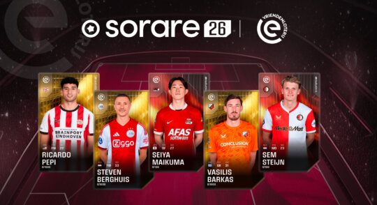 Eredivisie and Sorare Extend Exclusive Global Partnership Through 2027