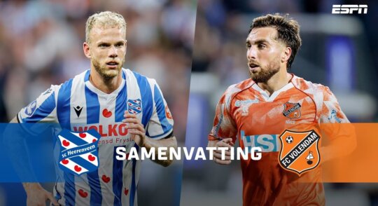 Samenvatting sc Heerenveen - FC Volendam