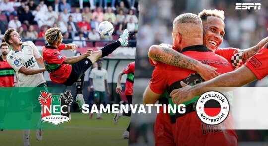 Samenvatting N.E.C. Nijmegen - Excelsior Rotterdam