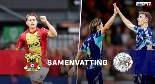 Samenvatting Go Ahead Eagles - Ajax