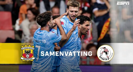 Samenvatting Go Ahead Eagles - Sparta Rotterdam