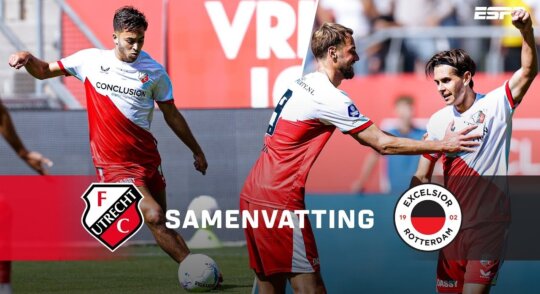 Samenvatting FC Utrecht - Excelsior Rotterdam