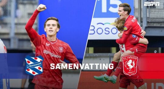 Samenvatting sc Heerenveen - FC Twente