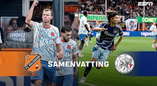 Samenvatting FC Volendam - Ajax