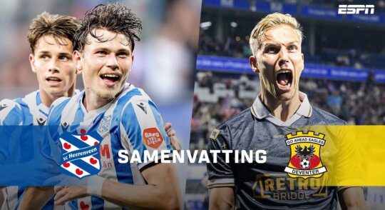 Samenvatting sc Heerenveen - Go Ahead Eagles