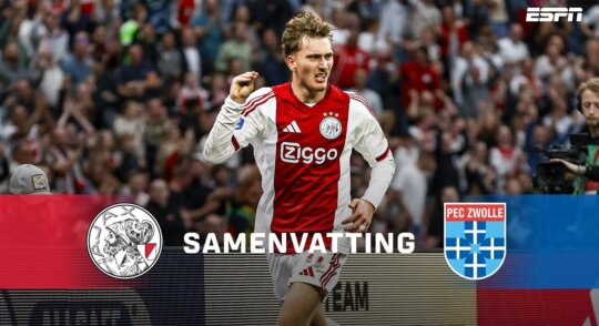 Samenvatting Ajax - PEC Zwolle