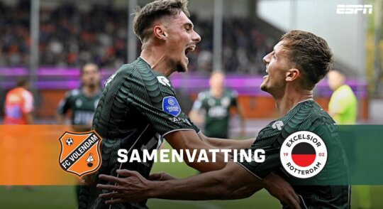 Samenvatting FC Volendam - Excelsior