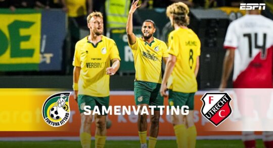 Samenvatting Fortuna Sittard - FC Utrecht
