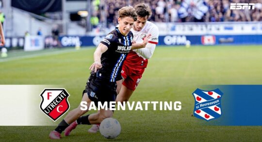 Samenvatting FC Utrecht - sc Heerenveen