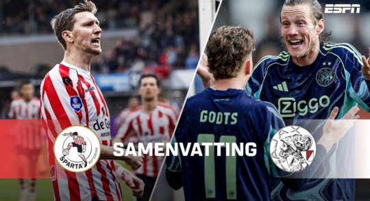 Samenvatting Sparta Rotterdam - Ajax