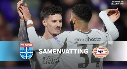 Samenvatting PEC Zwolle - PSV