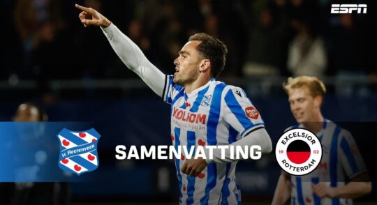 Samenvatting sc Heerenveen - Excelsior