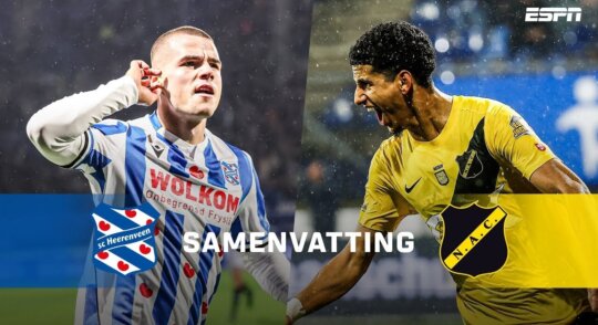 Samenvatting sc Heerenveen - NAC Breda