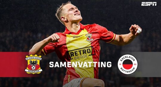Samenvatting Go Ahead Eagles - Excelsior