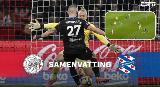Samenvatting Ajax - sc Heerenveen