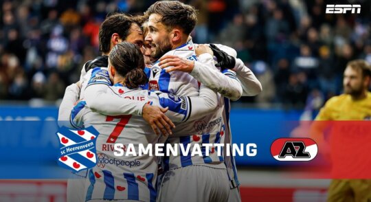 Samenvatting sc Heerenveen - AZ