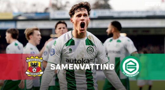 Samenvatting Go Ahead Eagles - FC Groningen