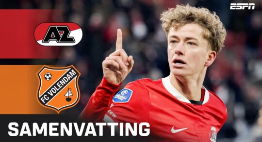 Samenvatting AZ - FC Volendam