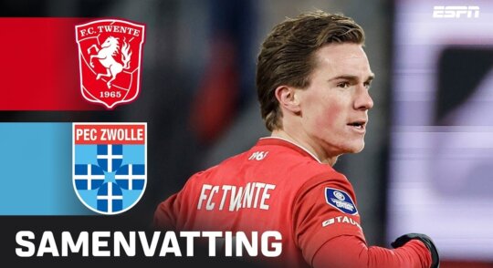 Samenvatting FC Twente - PEC Zwolle