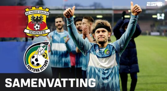 Samenvatting Go Ahead Eagles - Fortuna Sittard