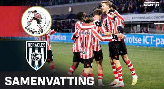 Samenvatting Sparta Rotterdam - Heracles Almelo