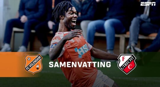 Samenvatting FC Volendam - FC Utrecht