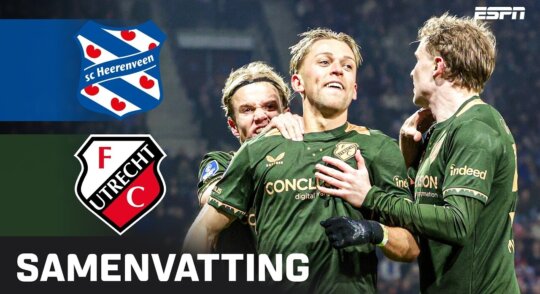 Samenvatting sc Heerenveen - FC Utrecht