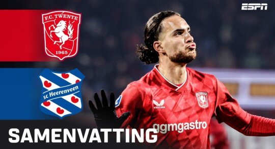 Samenvatting FC Twente - sc Heerenveen