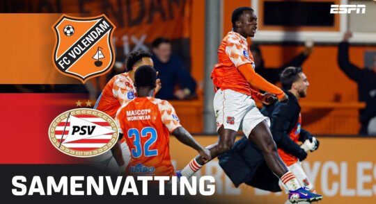 Samenvatting FC Volendam - PSV