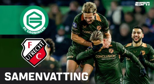 Samenvatting FC Groningen - FC Utrecht