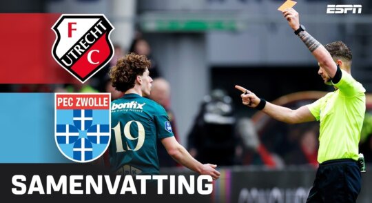 Samenvatting FC Utrecht - PEC Zwolle