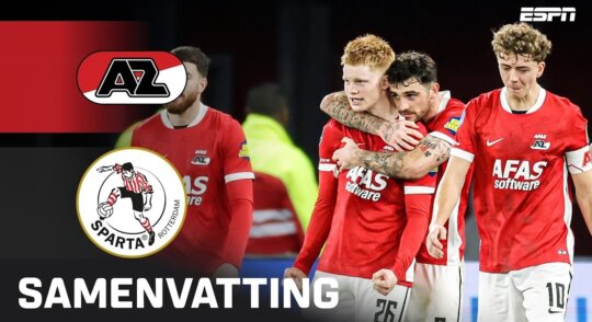 Samenvatting AZ - Sparta Rotterdam