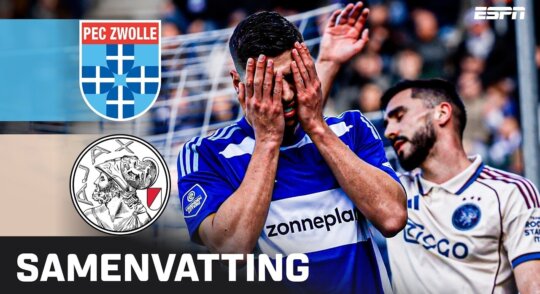 Samenvatting PEC Zwolle - Ajax