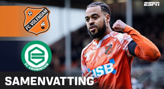 Samenvatting FC Volendam - FC Groningen