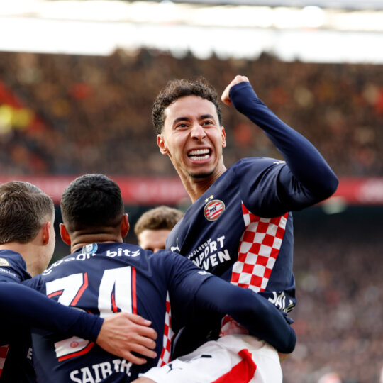 PSV dominate October’s Team of the Month