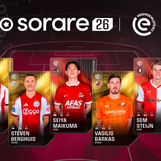 Eredivisie and Sorare Extend Exclusive Global Partnership