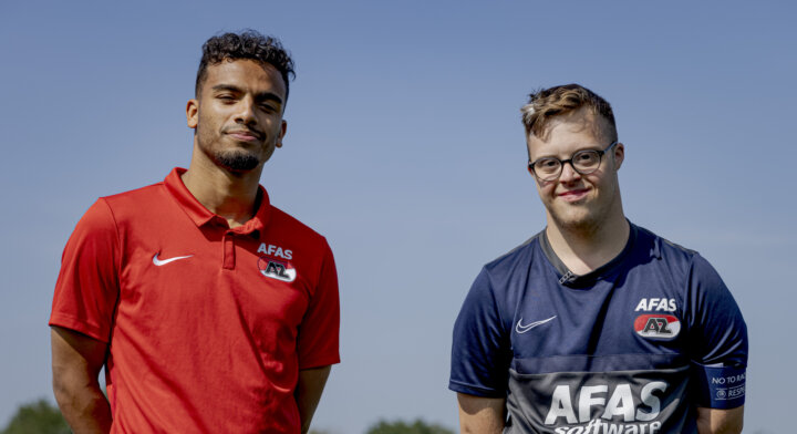 Wijndal verrast Daan van de AZ Wonderboyz: Samen zijn we één team