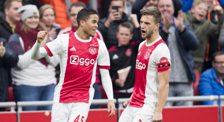 Justin Kluivert nets hat-trick as Ajax thrash Roda JC