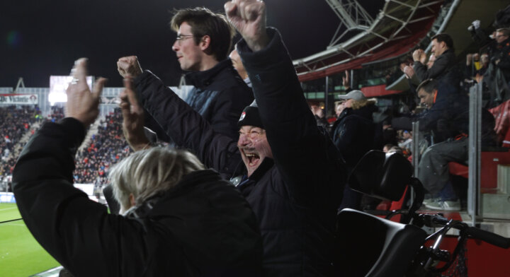 Blinde liefde voor AZ door Arnold (63)