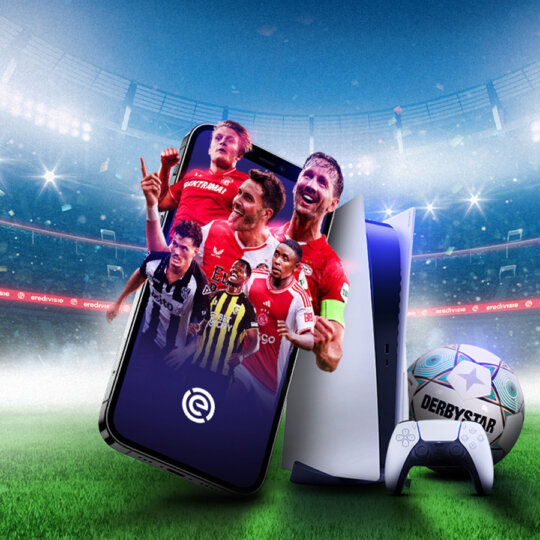 Download nu Eredivisie app en maak kans op een PlayStation 5!