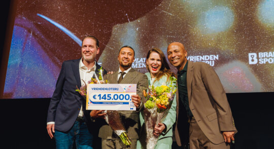 Play Mental Foundation en Cinetree Foundation ontvangen 145.000 euro van VriendenLoterij FanFonds