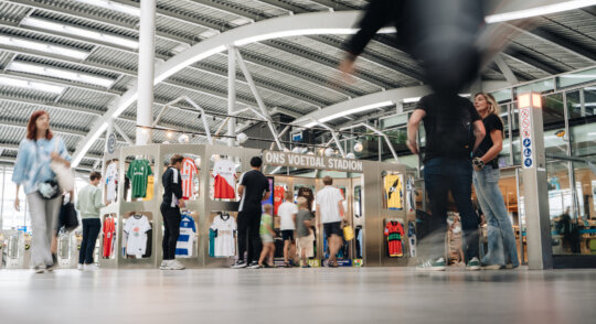 VriendenLoterij Eredivisie presenteert nieuwe collectie op Utrecht Centraal
