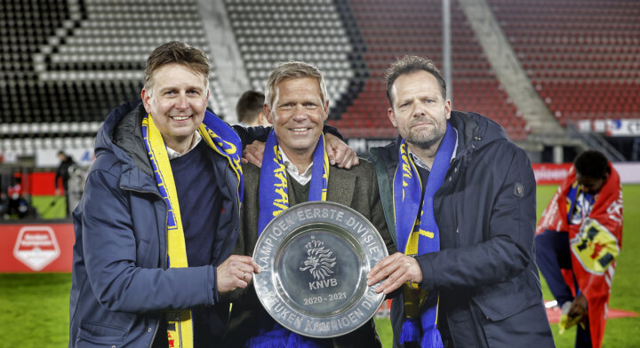 Directie De Graaf en Van den Belt drie jaar langer bij sc Cambuur