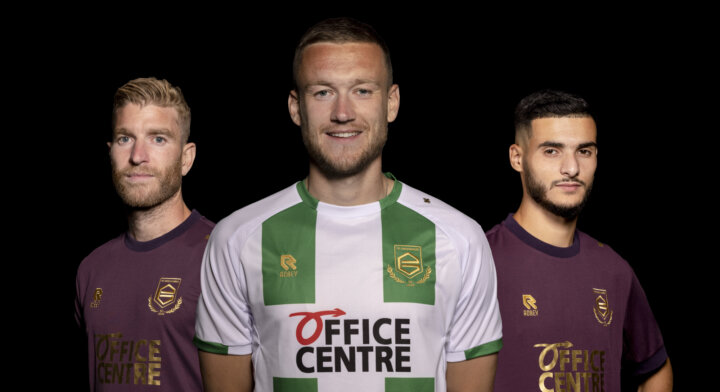 FC Groningen en Robey lanceren nieuwe wedstrijdshirts