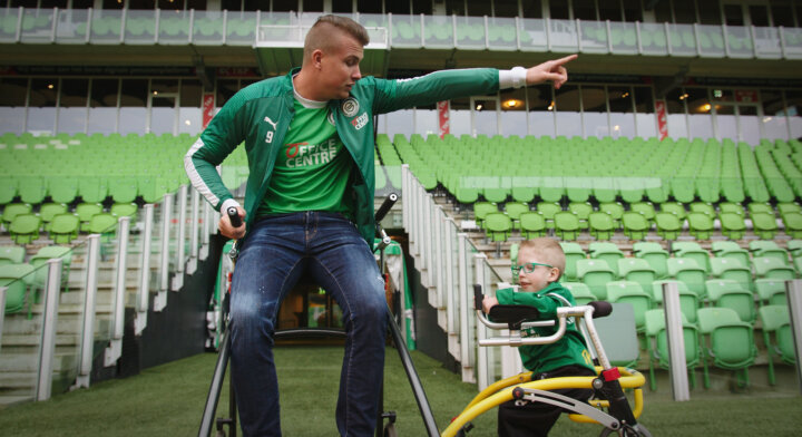 Door framevoetbal bij FC Groningen sport Milan (6) weer