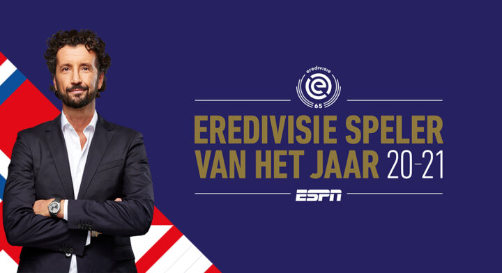 Bekendmaking ‘Eredivisie Speler van het Jaar’ live bij ESPN